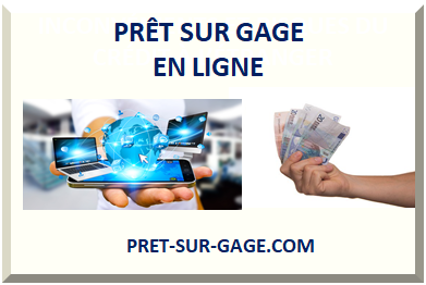 PRÊT SUR GAGE EN LIGNE